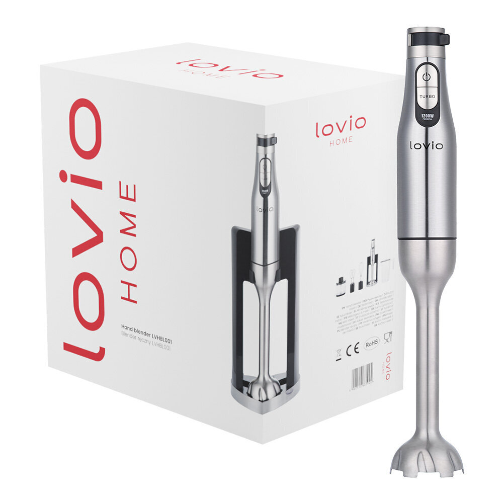 Lovio Home LVHBL001 hinta ja tiedot | Sauvasekoittimet ja silppurit | hobbyhall.fi