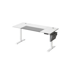 Pöytä Songmics, 160 x 70 x 120 cm, valkoinen hinta ja tiedot | Tietokonepöydät ja työpöydät | hobbyhall.fi