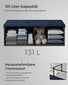 Lipasto Songmics, 38 x 110 x 38 cm, sininen hinta ja tiedot | Lipastot | hobbyhall.fi