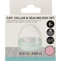 Marcus&Marcus Set: Tiivistyslevy, O-rengas ja korkki - Vaaleanpunainen hinta ja tiedot | Tuttipullot ja tarvikkeet | hobbyhall.fi