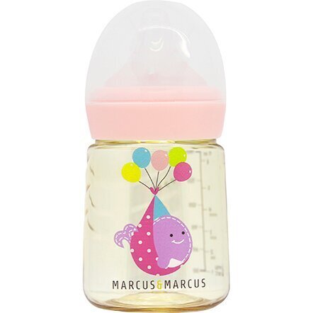 Marcus&Marcus PPSU Siirtymävaiheen Ruokintapullo 180 ML - Willo hinta ja tiedot | Tuttipullot ja tarvikkeet | hobbyhall.fi