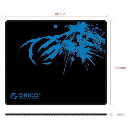 Orico MPA3025-BK Gaming mouse pad, 300 x hinta ja tiedot | Hiiret | hobbyhall.fi