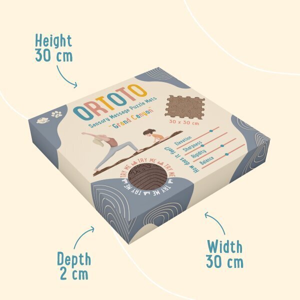 Ortoto Palapelimatto Grand Canyon / Soft hinta ja tiedot | Leikkimatot | hobbyhall.fi