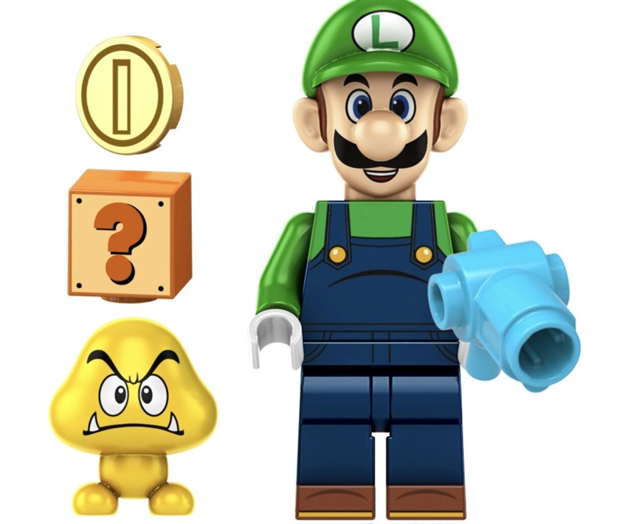 Rakennussetti Super Mario figuurit HeroBricks, 5kpl, 5cm hinta ja tiedot | LEGOT ja rakennuslelut | hobbyhall.fi