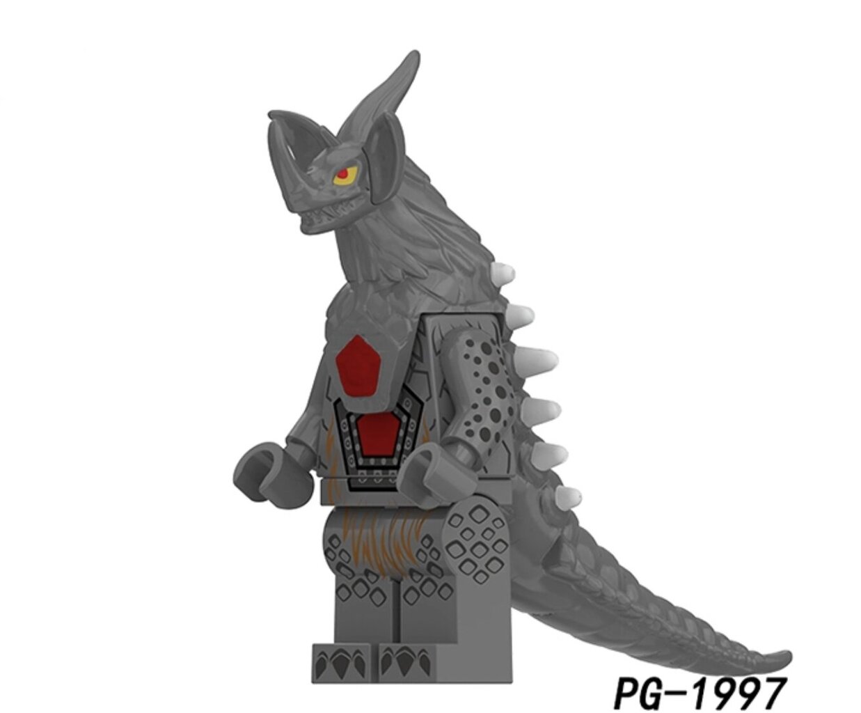 Rakennussetti Godzilla hahmo HeroBricks, 9cm hinta ja tiedot | LEGOT ja rakennuslelut | hobbyhall.fi