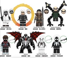 Rakennussetti Hämähäkkimies Venom hahmo HeroBricks, 5cm hinta ja tiedot | LEGOT ja rakennuslelut | hobbyhall.fi