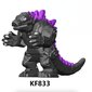 Rakennussetti King Kong vs. Godzilla hahmo HeroBricks, 9cm hinta ja tiedot | LEGOT ja rakennuslelut | hobbyhall.fi