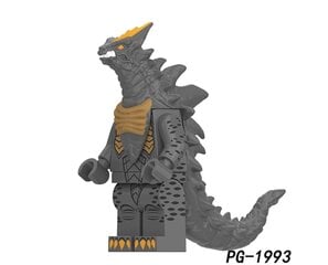 Rakennussetti Godzilla-figuuri HeroBricks, 4kpl, 9cm hinta ja tiedot | LEGOT ja rakennuslelut | hobbyhall.fi