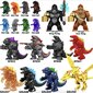 Rakennussetti King Kong vs Godzilla figuuri HeroBricks, 3 kpl, 9cm hinta ja tiedot | LEGOT ja rakennuslelut | hobbyhall.fi