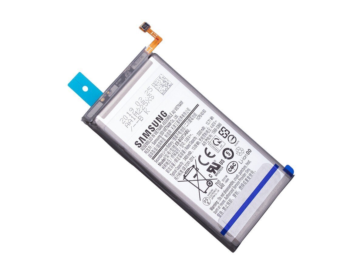 Akku Samsung G973 S10 3300mAh EB-BG973ABU (service pack) hinta ja tiedot | Puhelimen akut | hobbyhall.fi