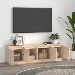 vidaXL TV-taso 156x37x45 cm täysi mänty hinta ja tiedot | TV-tasot | hobbyhall.fi