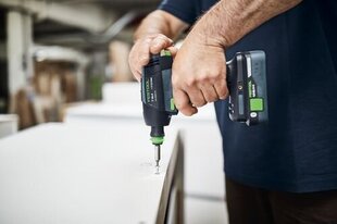 Festool Akkuruuvinväännin T 18+3 HPC 4,0 I-Plus 576446 hinta ja tiedot | Akkuporakoneet ja ruuvinvääntimet | hobbyhall.fi