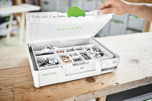 Festool Systainer³ Organizer SYS3 ORG L 89 20xESB 204856 hinta ja tiedot | Työkalupakit ja muu työkalujen säilytys | hobbyhall.fi