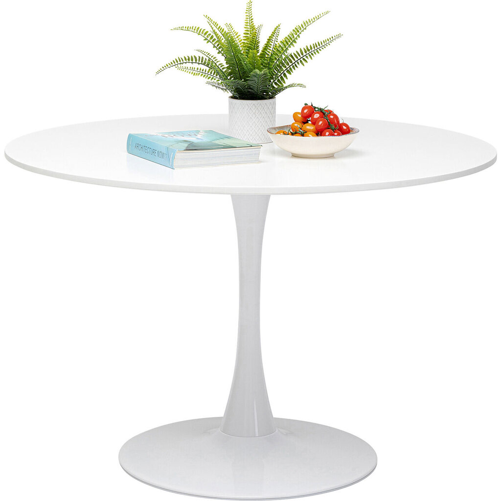 Pöytä, Schickeria, Valkoinen Ø110 hinta ja tiedot | Ruokapöydät | hobbyhall.fi