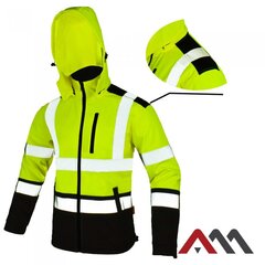 Takki SOFTREF Softshell Yellow hinta ja tiedot | Työvaatteet | hobbyhall.fi