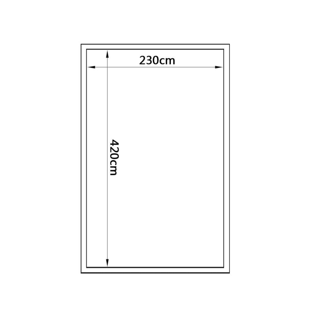 Polykarbonaattikasvihuone vahvistetulla alumiinipohjalla, 10,53 m² hinta ja tiedot | Kasvihuoneet | hobbyhall.fi