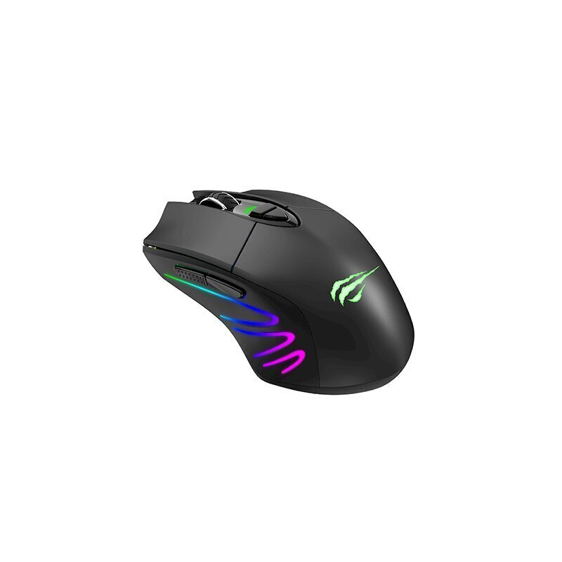 Havit langaton pelihiiri GAMENOTE MS1021W 800-7000 DPI RGB PMW3325USB + 2,4 GHz hinta ja tiedot | Hiiret | hobbyhall.fi