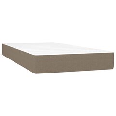 Sänky jousilla ja patjalla vidaXL, 90x190 cm, beige hinta ja tiedot | Sängyt | hobbyhall.fi