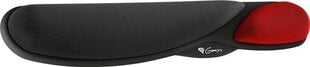 Genesis MW44 Wrist Rest memory foam filling, Black hinta ja tiedot | Näppäimistöt | hobbyhall.fi