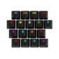 SILENTIUM PC Gear Keycap Set KC104 Black hinta ja tiedot | Näppäimistöt | hobbyhall.fi