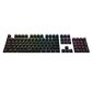 SILENTIUM PC Gear Keycap Set KC104 Black hinta ja tiedot | Näppäimistöt | hobbyhall.fi