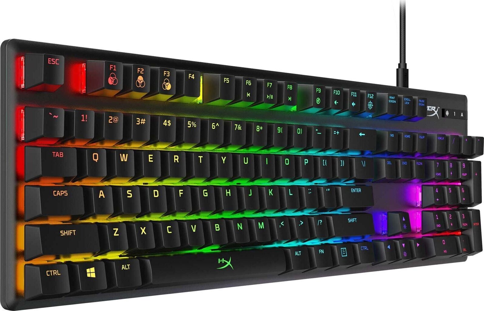 HyperX HX-KB6RDX-US hinta ja tiedot | Näppäimistöt | hobbyhall.fi