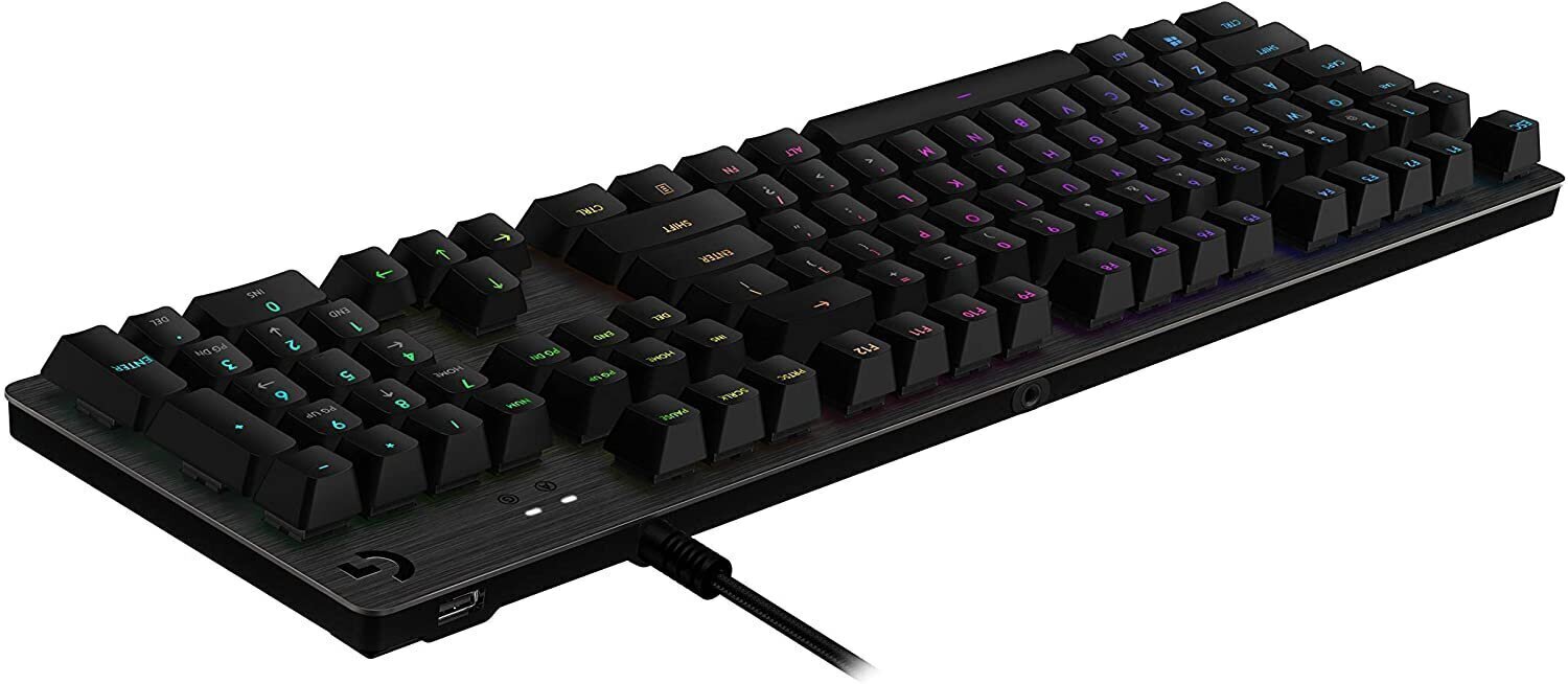 Logitech G513 Carbon Keyboard GX Brown Nordic hinta ja tiedot | Näppäimistöt | hobbyhall.fi