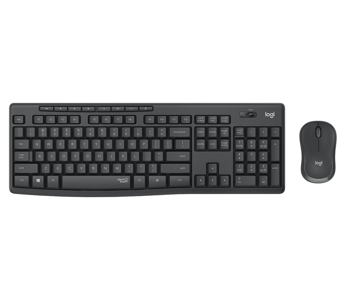 Logitech MK295NO Silent Combo hinta ja tiedot | Näppäimistöt | hobbyhall.fi