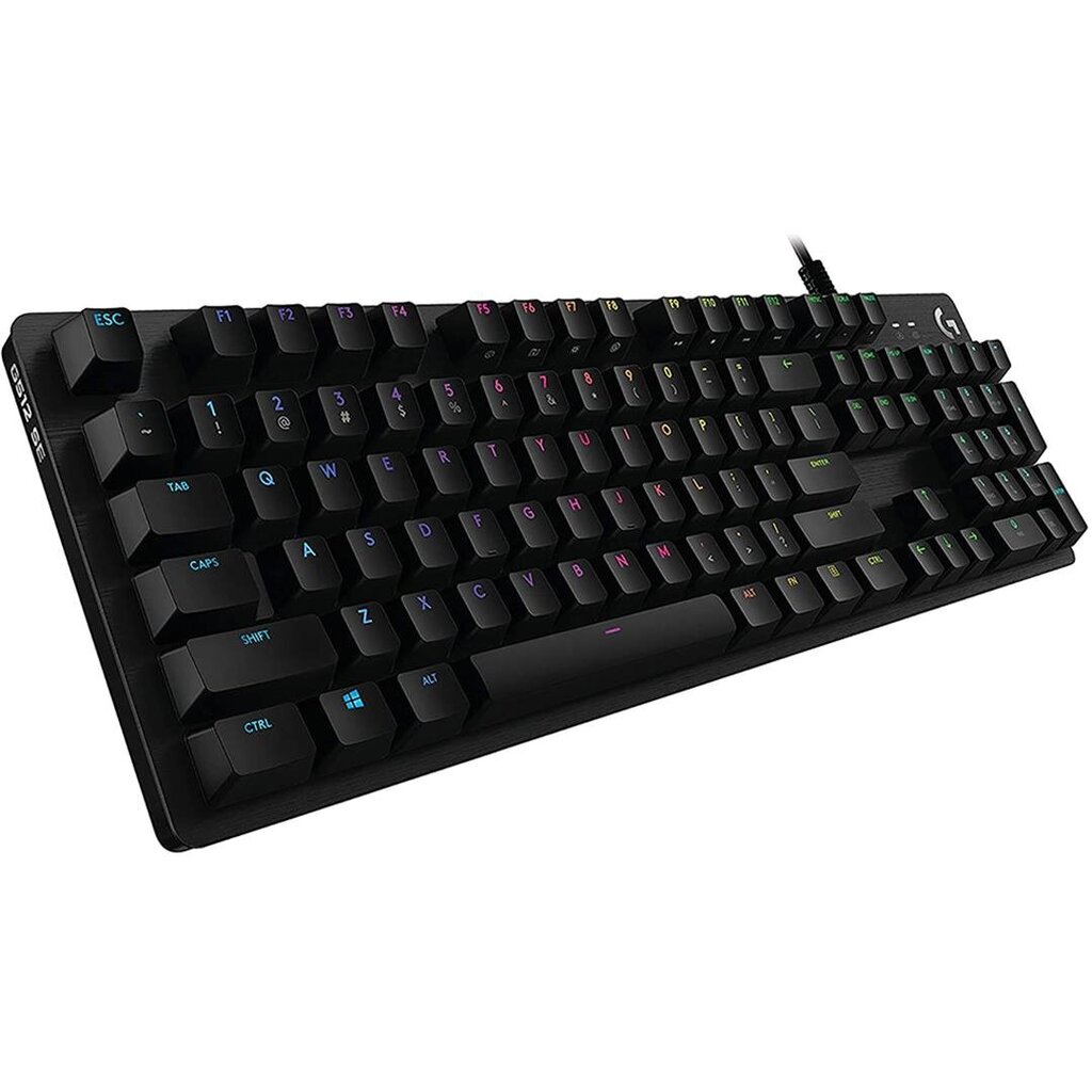 Logitech G512 Carbon Lightsynch, GX Brown, SWE 920-009349 hinta ja tiedot | Näppäimistöt | hobbyhall.fi