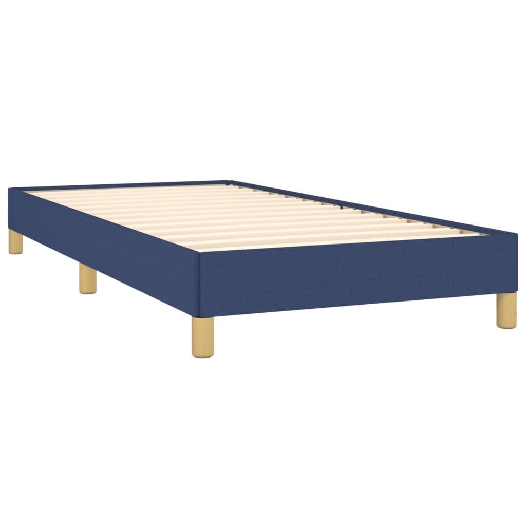 vidaXL Continental Bed Patja, Sininen, Kangas, 90x190 cm hinta ja tiedot | Sängyt | hobbyhall.fi