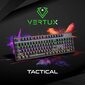 Vertux Tactical RGB hinta ja tiedot | Näppäimistöt | hobbyhall.fi