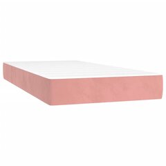 Sänky vidaXL, 80x200 cm, pinkki hinta ja tiedot | Sängyt | hobbyhall.fi