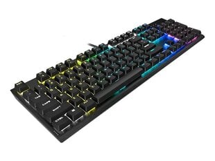 Corsair K60 RGB PRO Low Profile hinta ja tiedot | Näppäimistöt | hobbyhall.fi