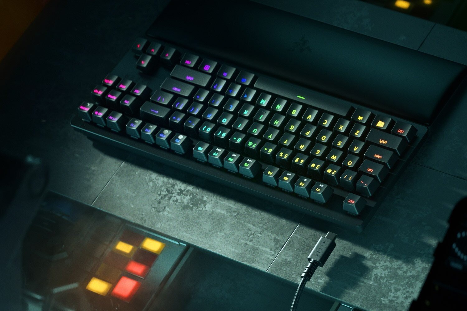 Razer Razer Huntsman Elite RUS näppäimistö hinta ja tiedot | Näppäimistöt | hobbyhall.fi