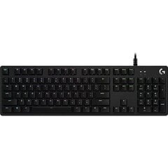 LOGI G512 Carbon GX Red CARBON (PAN) hinta ja tiedot | Näppäimistöt | hobbyhall.fi