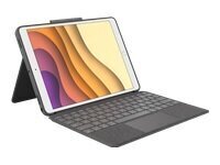 Apple iPad Air (4th generation) näppäimistö LOGITECH Combo Touch , harmaa : 920-010302 hinta ja tiedot | Tablettien kotelot ja muut tarvikkeet | hobbyhall.fi