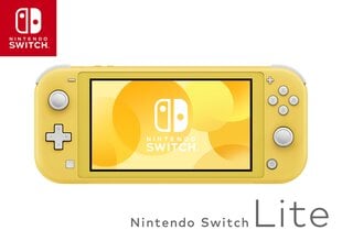 Nintendo Switch Lite, 32 Gt, keltainen hinta ja tiedot | Nintendo Puhelimet, älylaitteet ja kamerat | hobbyhall.fi