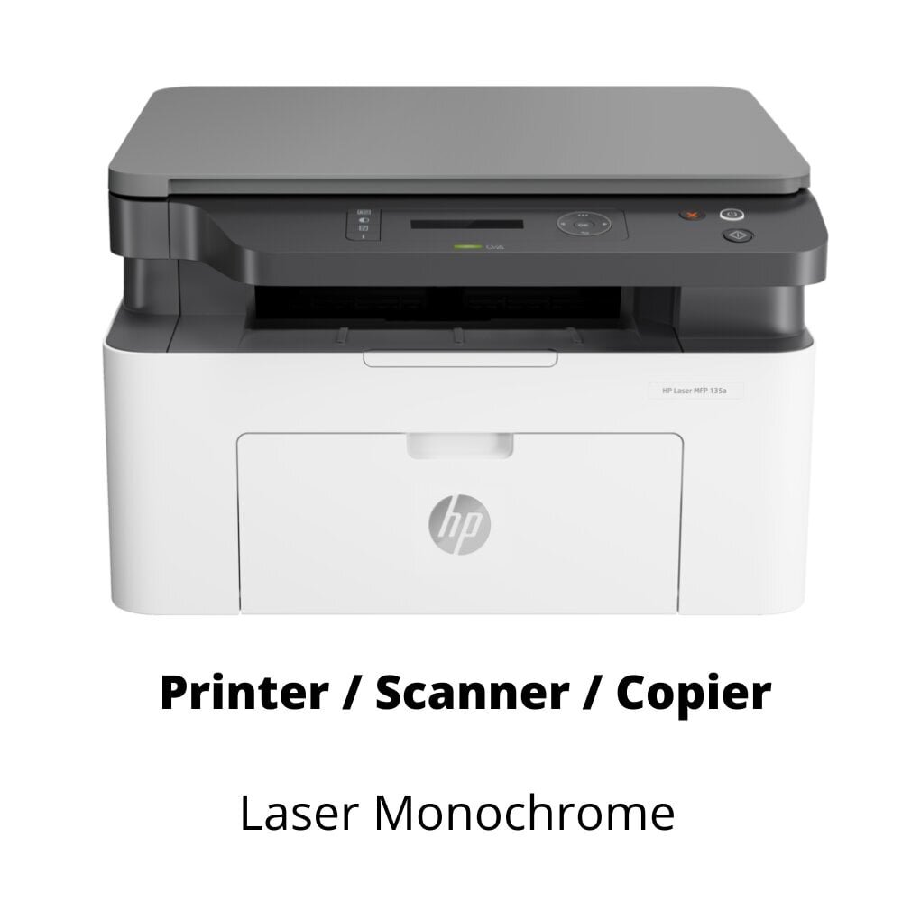 HP Laser MFP 135A hinta ja tiedot | Tulostimet | hobbyhall.fi