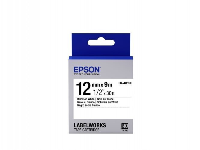 Epson LK-4WBN hinta ja tiedot | Tulostimet | hobbyhall.fi