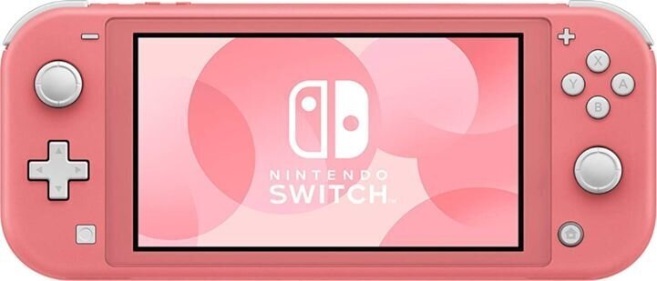Nintendo Switch Lite -pelikonsoli- Coral + Animal Crossing: New Horizons hinta ja tiedot | Pelikonsolit | hobbyhall.fi