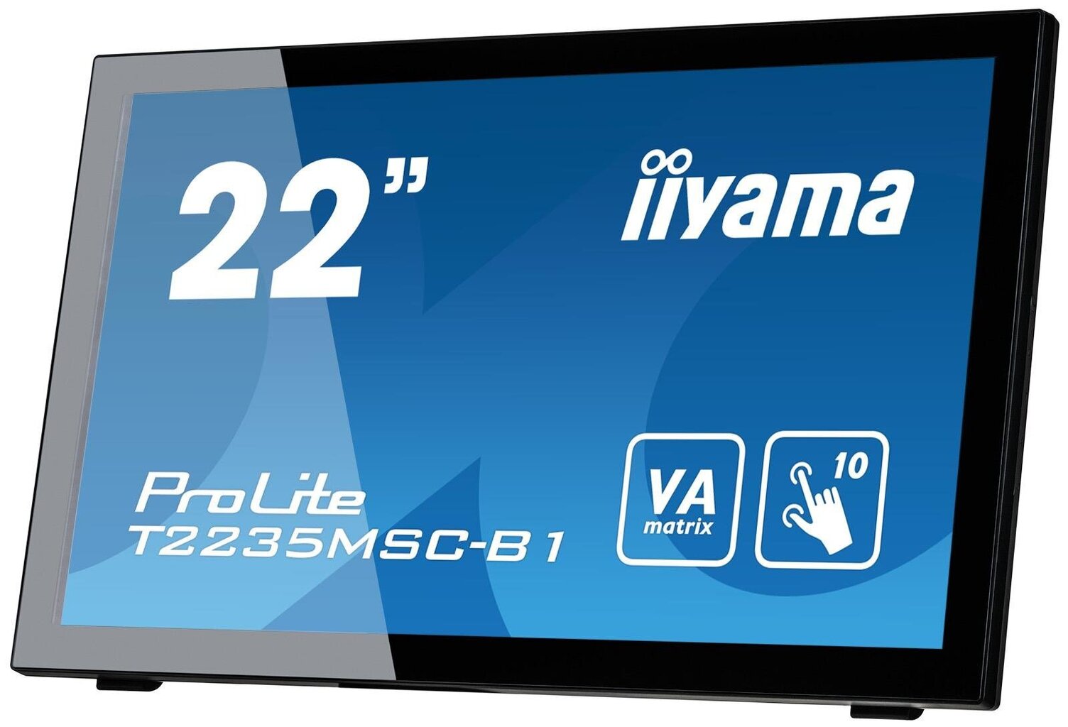 iiyama ProLite T2235MSC 21.5" Full HD Multi-touch näyttö hinta ja tiedot | Näytöt | hobbyhall.fi