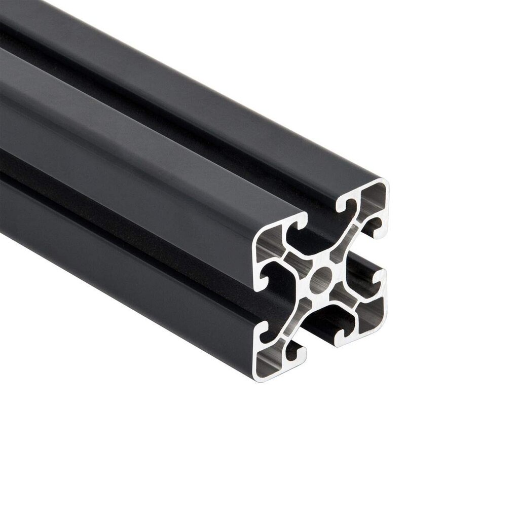 Schmidt SystemProfile 1800 mm Alumiiniprofiili 40x40mm Grain 8 Strut -profiili Antrasiitti 4040 Alumiinirakenneprofiili 1,8M hinta ja tiedot | Saumalistat | hobbyhall.fi