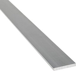 Alu litteä sauva Alumiiniprofiili litteä rauta litteä teräs 40 x 15 mm x 1,500+-5 mm hinta ja tiedot | Saumalistat | hobbyhall.fi