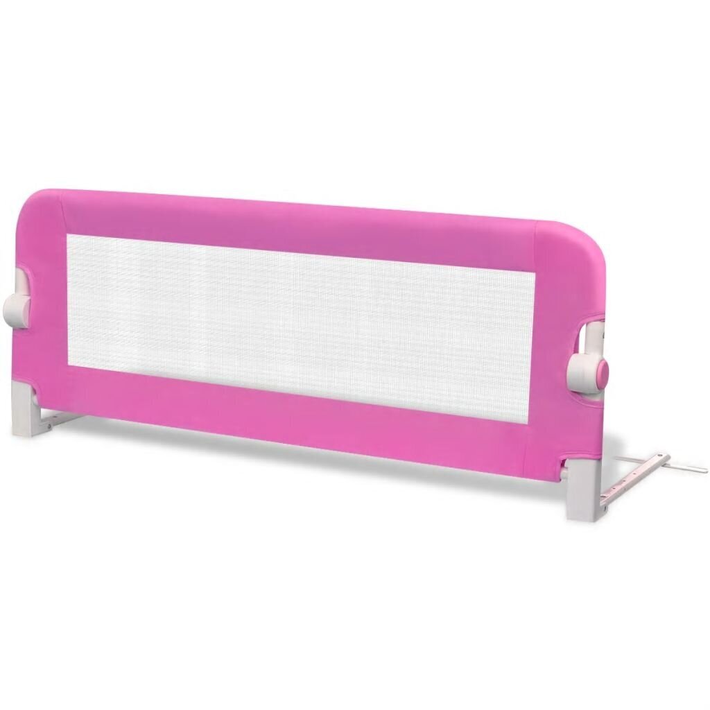 Suojakaide lastensänkyyn, 102 x 42 cm, pinkki hinta ja tiedot | Lasten turvallisuus | hobbyhall.fi