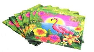 Paperiset lautasliinat Flamingo, 20 kpl hinta ja tiedot | Tarjoiluastiat ja aterimet juhliin | hobbyhall.fi