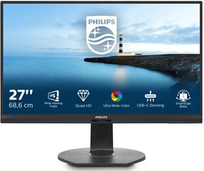 Philips B Line 27" QHD LCD näyttö 272B7QUPBEB/00 hinta ja tiedot | Näytöt | hobbyhall.fi
