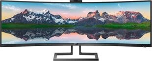 Philips P Line 49" UltraWide Dual QHD LED näyttö 499P9H/00 hinta ja tiedot | Philips Tietokoneet ja pelaaminen | hobbyhall.fi