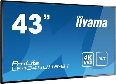 Iiyama LE4340UHS-B1 hinta ja tiedot | Näytöt | hobbyhall.fi