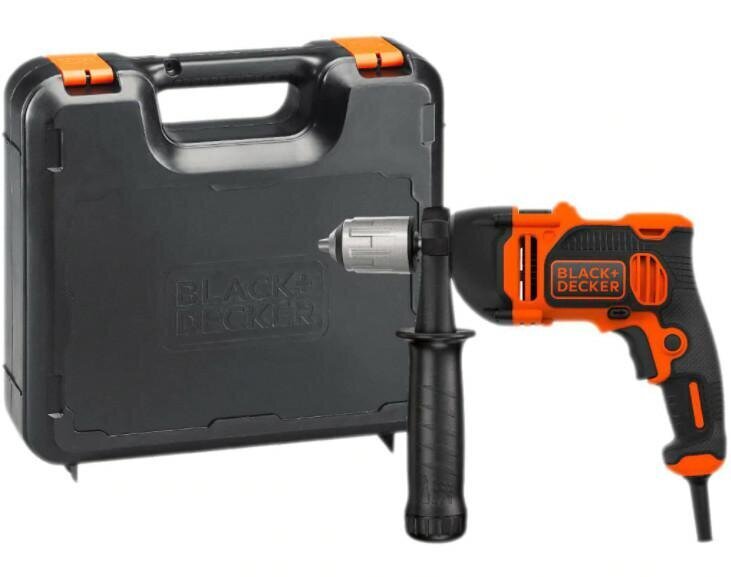 Sähköiskuporakone Black&Decker BEH850K-QS hinta ja tiedot | Akkuporakoneet ja ruuvinvääntimet | hobbyhall.fi