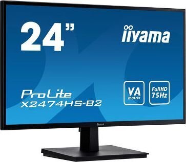 Iiyama 23.6 Full HD näyttö ProLite X2474HS-B2 hinta ja tiedot | Näytöt | hobbyhall.fi